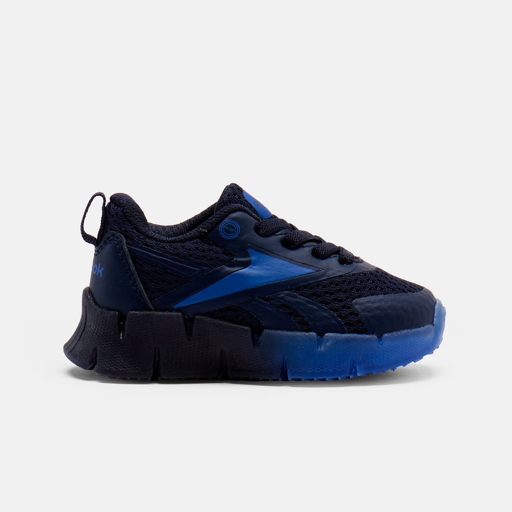 Tenis Running | Zig N' Glow Elastic Lace | Niño