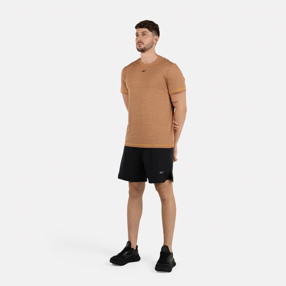 Camiseta Training | Id Train Melange Tech Tee | Hombre