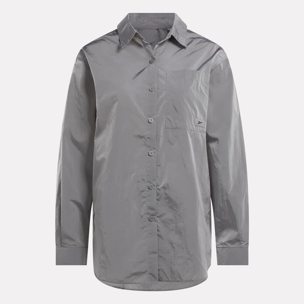 Camiseta Classics | Studio Style Button Down Shirt | Mujer