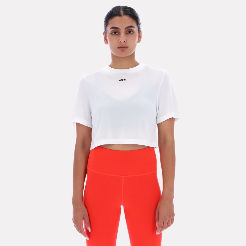 Camiseta Training | Michaela Core Ss Crop Top | Mujer