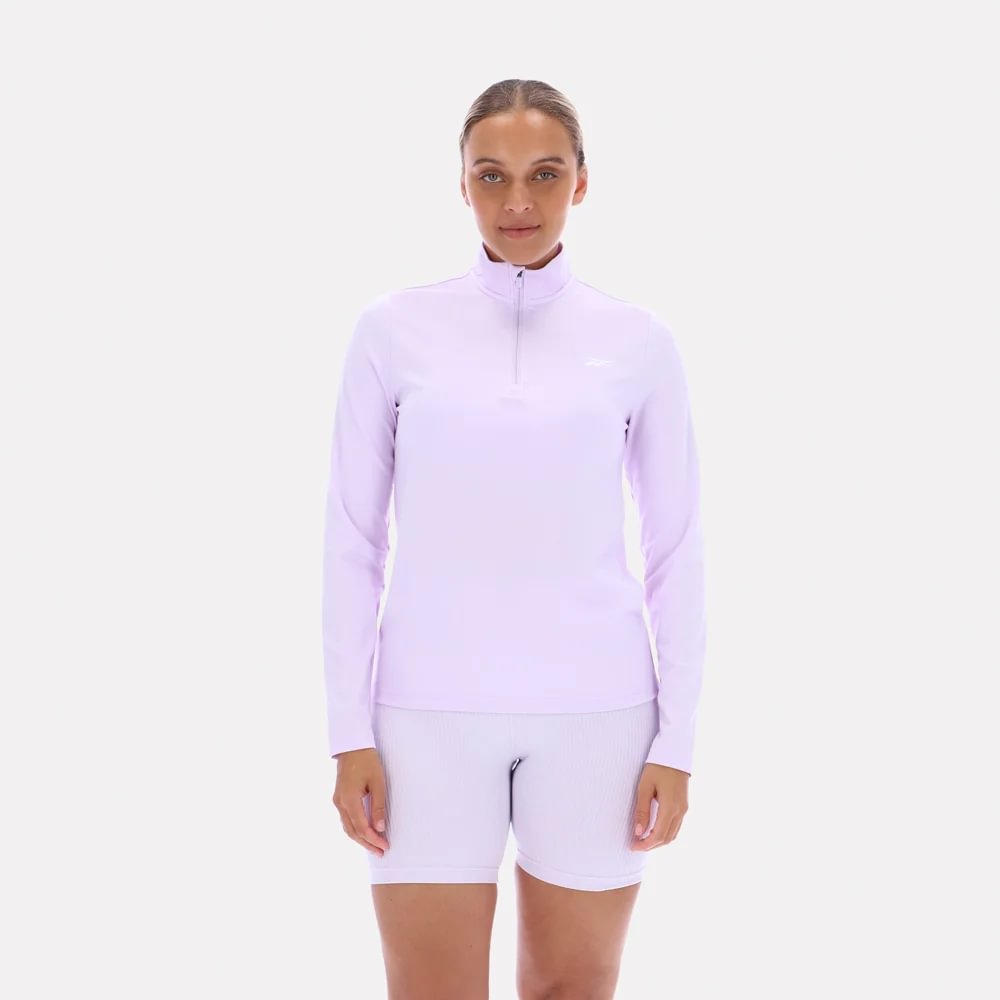 Buzo Trainning | Core 1/4 Zip Ls Mock Neck Top | Mujer