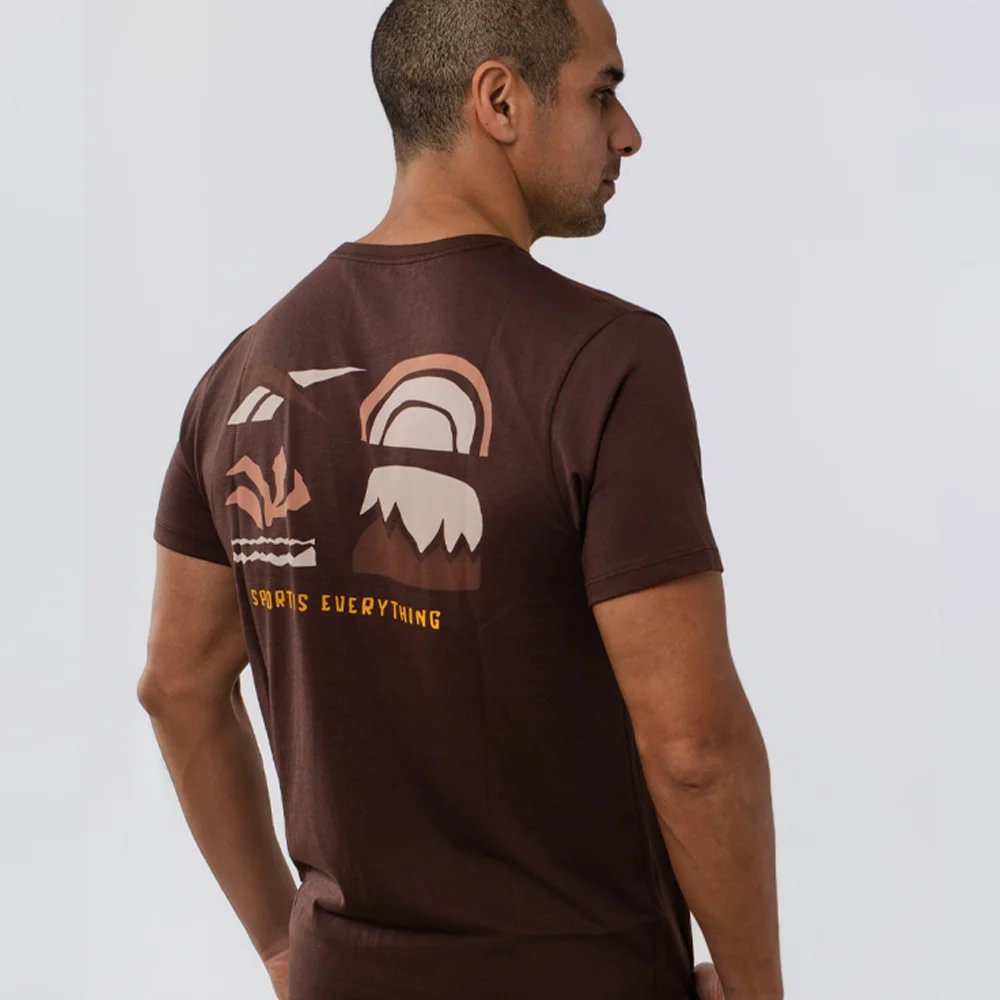 Camiseta Training | Nature Graphic Tee | Hombre