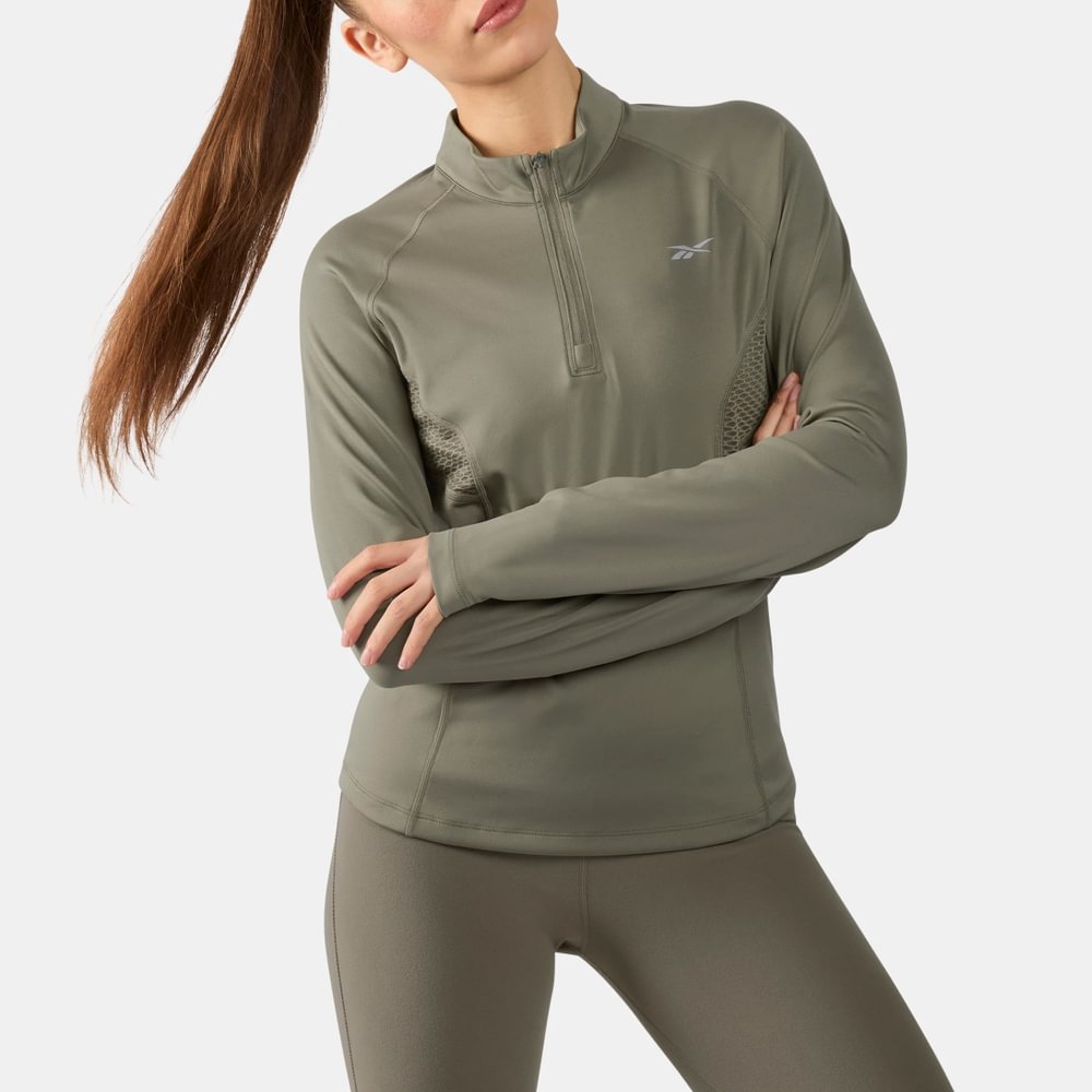 Buzo Running | Running 1/4 Zip | Mujer
