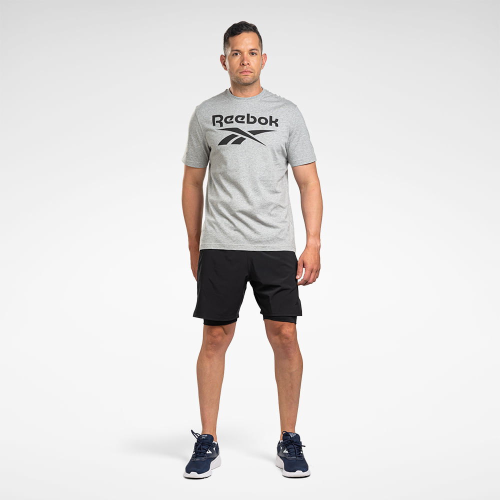 Camiseta Training | Ri Big Stacked Logo Tee | Hombre