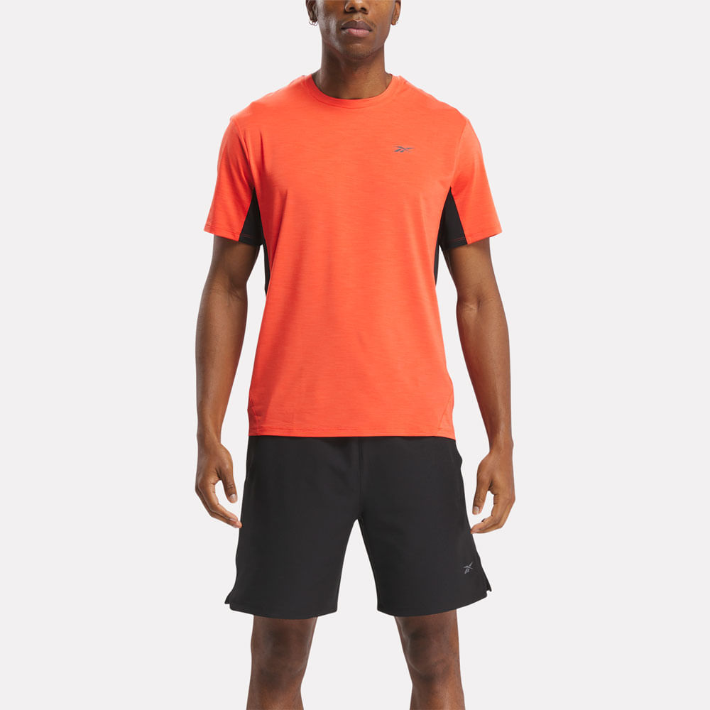 Camisetas reebok crossfit hombre naranja shops