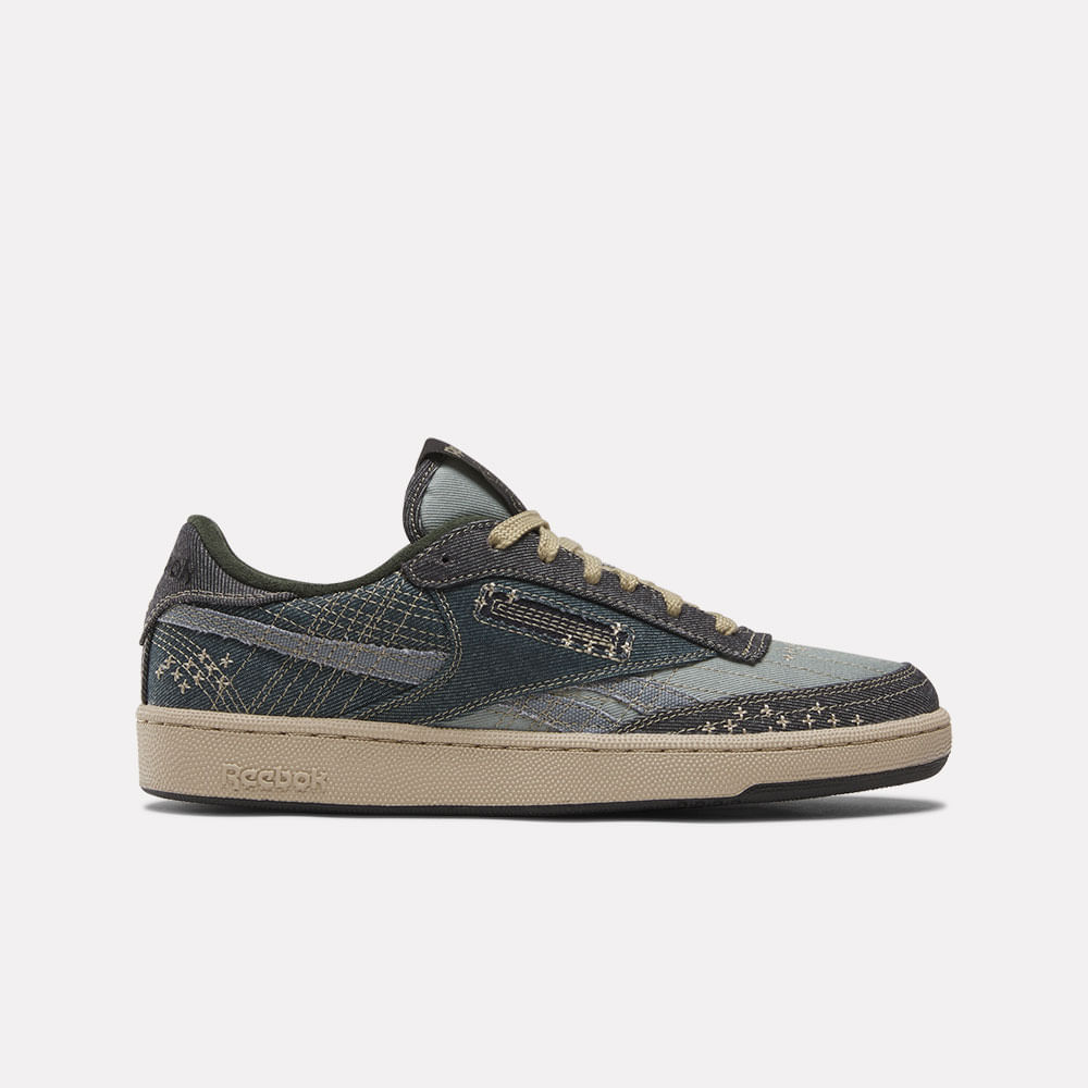 Tenis Classics | Club C Revenge | Fashion Inline Sashiko Denim | Hombre