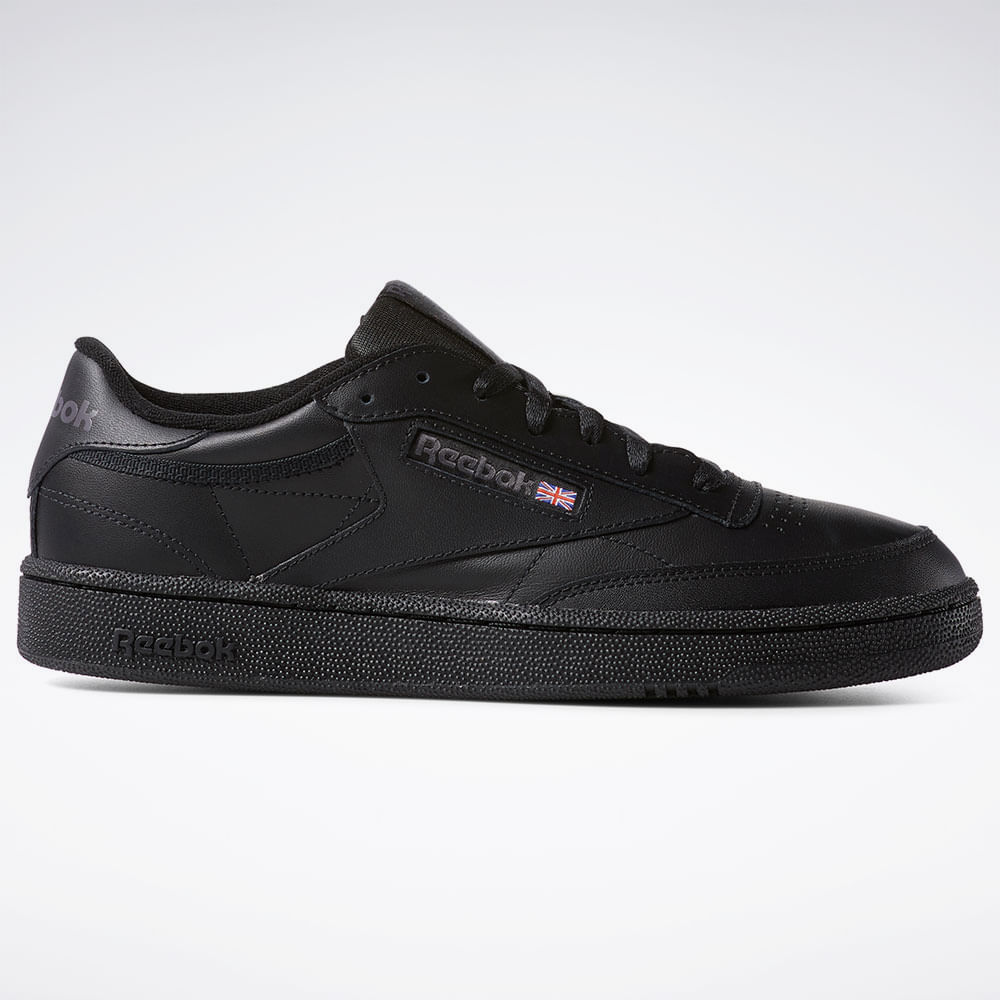 Reebok clasicas negras hombre online